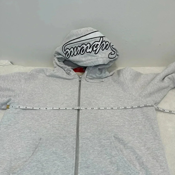 Supreme THERMAL ZIP UP SWEATSHIRT Size S - Picture 11 of 12